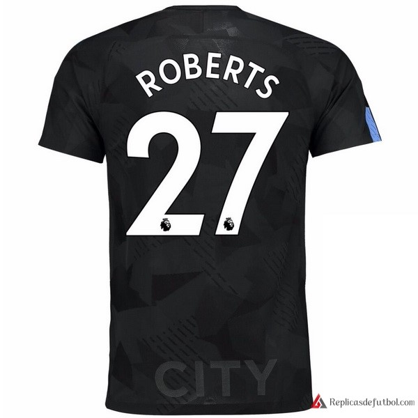 Camiseta Manchester City Tercera equipación Roberts 2017-2018
